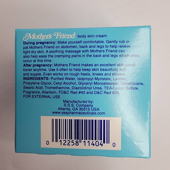 4 oz Mother's friend Body Skin Cream Pregnancy Prenatal Pink Soft Liquid Rub - Picture 7 of 7